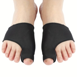 1 Paire De Couvre-pieds Doux : Séparateur D'orteils, Correcteur D'hallux Valgus Et Couvre-paume Pour Un Confort Maximal !