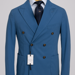 Veste croisée bleu ciel - Baguitta Paris