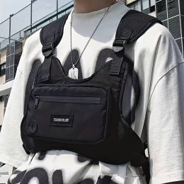 Fashion Streetwear Gilet Homme Hip-Hop Chest Rig