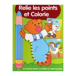 Relie les points et colorie