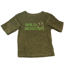 Tee-shirt manches longues Wild monsters 4 ans - KIABI