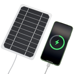 6W Mini Panneau Solaire Chargeur Solaire USB Pour Téléphone Portable