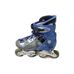 Sport ROLLER ABEC 3 GRIZZLY GEAR pointure 36 - 39 évolutif bleu