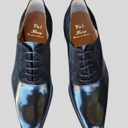Chaussures habillées vernies en pointe – Taille 43